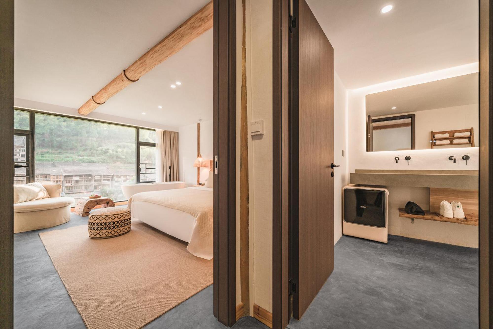 肇兴溪舍山堂 Creekside Inn Liping Esterno foto