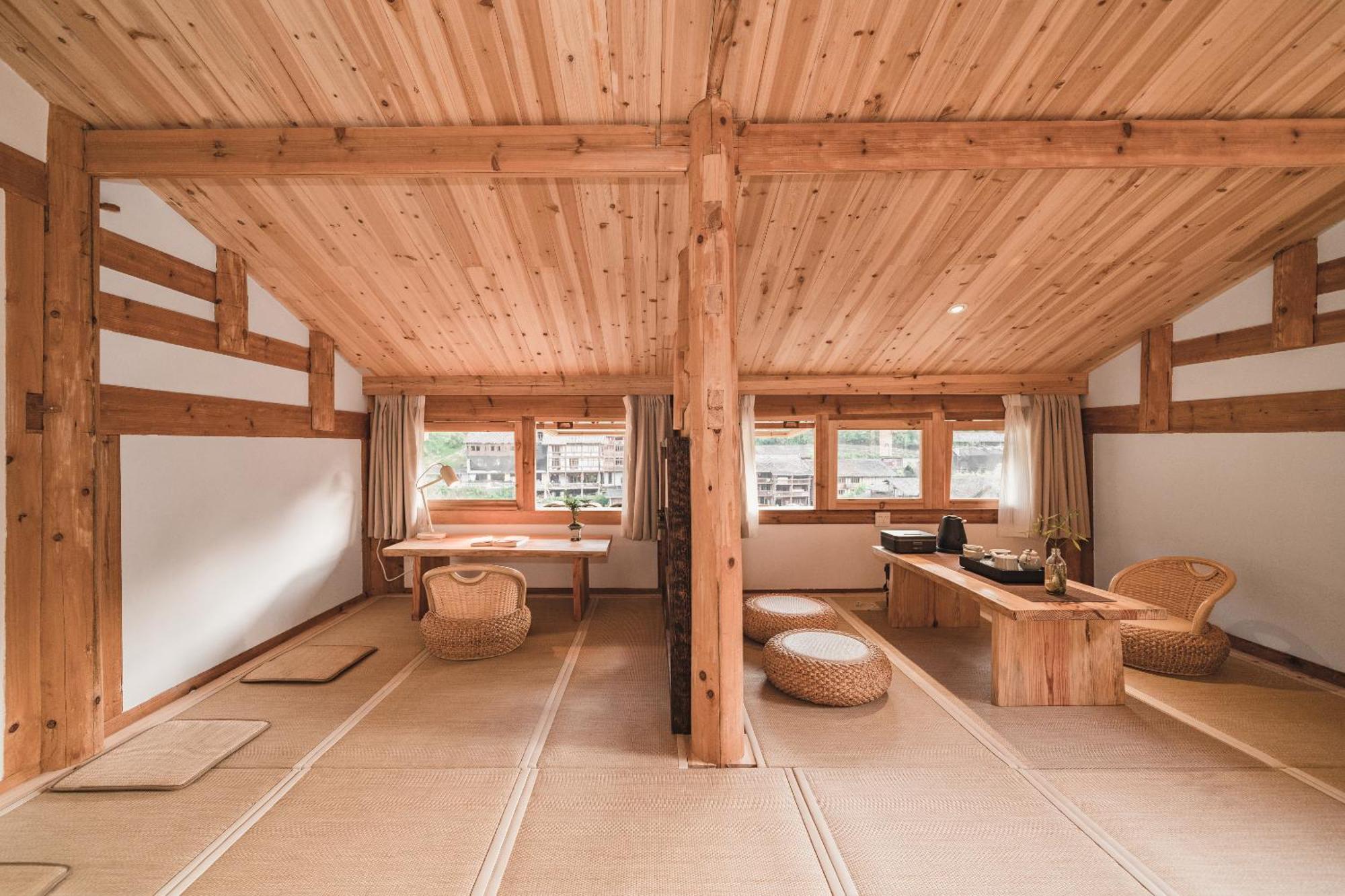 肇兴溪舍山堂 Creekside Inn Liping Esterno foto