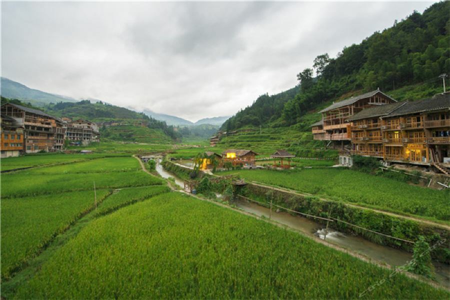 肇兴溪舍山堂 Creekside Inn Liping Esterno foto